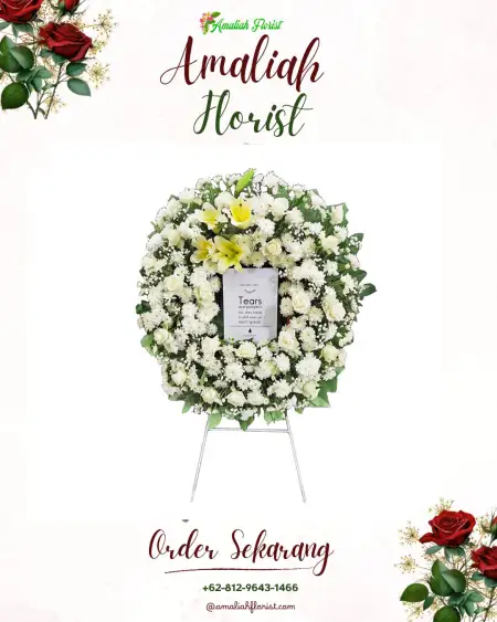 Krans Bunga Duka Baureno